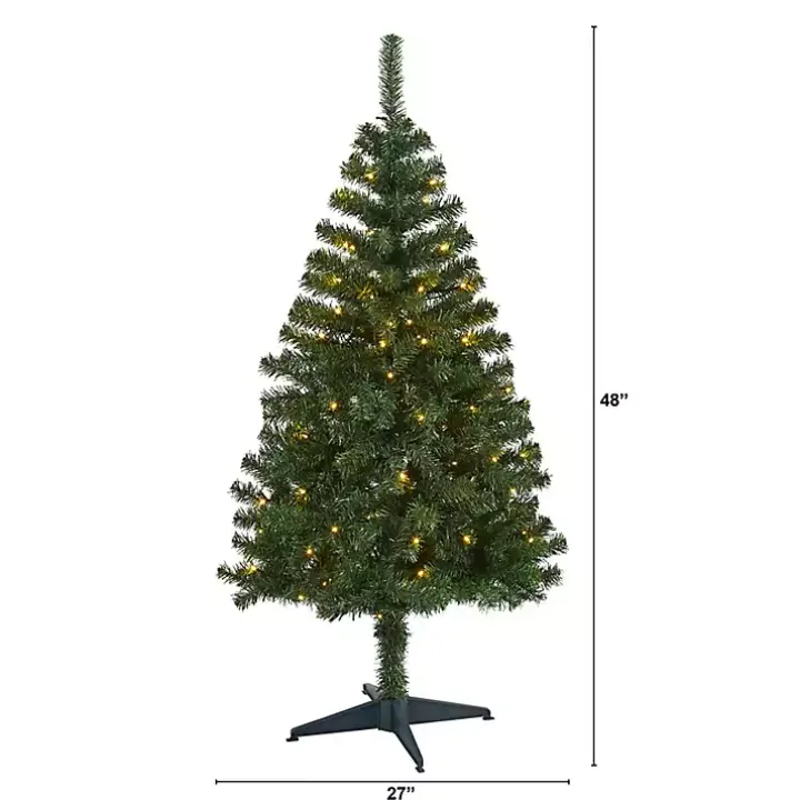 4 ft. Pre-Lit Northern Pine Christmas Tree