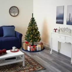 4 ft. Pre-Lit Northern Pine Christmas Tree