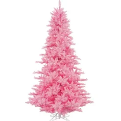 5.5 ft. Pre-Lit Pink Christmas Tree