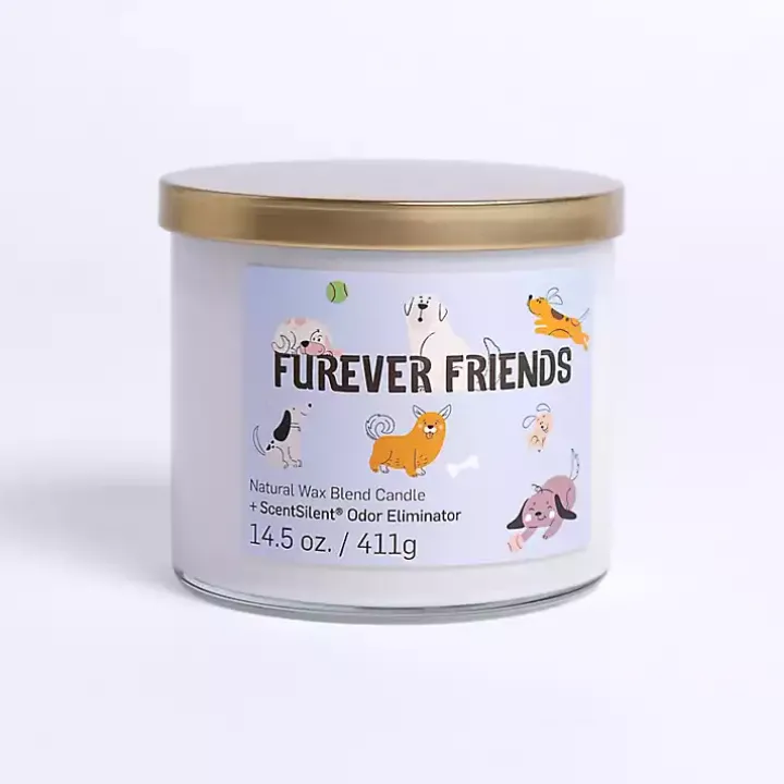 Furever Friends + ScentSilent 3-Wick Jar Candle