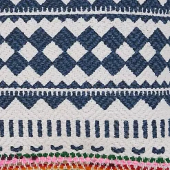 Geometric Stripe Throw Pillow