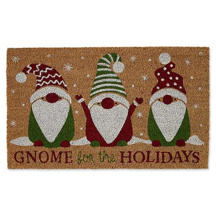 Gnome For The Holidays Christmas Doormat