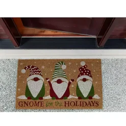 Gnome For The Holidays Christmas Doormat