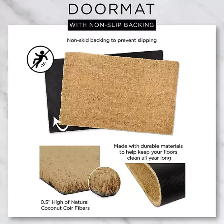 Gnome For The Holidays Christmas Doormat