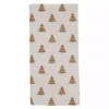 Gold Christmas Tree Napkins, Set of 4