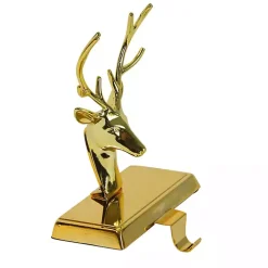 Gold Deer Stocking Holder