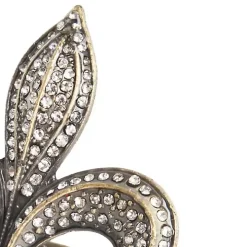 Gold Fleur-De-Lis Napkin Rings, Set of 4