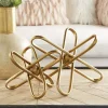 Gold Modern Burst 2-pc. Decorative Sculpture Set
