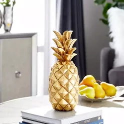 Gold Pineapple Statue