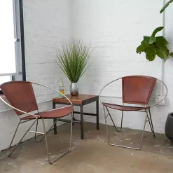 Grass Arrangement in Crackled Silver Pot