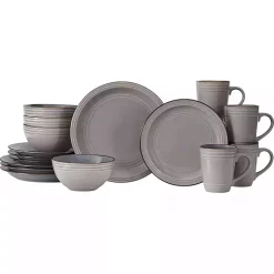 Gray Charisma 16-pc. Dinnerware Set