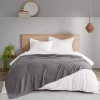 Gray Full/Queen Lightweight Cotton Blanket