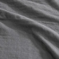 Gray Full/Queen Lightweight Cotton Blanket