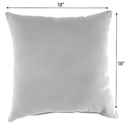 Gray Home Sentiment Pillow
