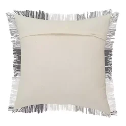 Gray Monochrome Accent Pillow