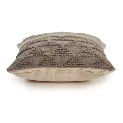 Gray Textured Gradient Pillow