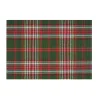 Green and Red Axel Plaid Placemats, Set of 6