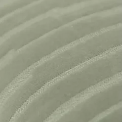 Green Asymmetrical Stripe Lumbar Pillow