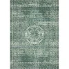Green Mist Tribal Medallion Outdoor Rug, 6x9