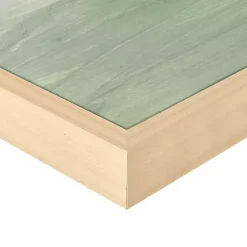 Green Pastures I Framed Canvas Art Print