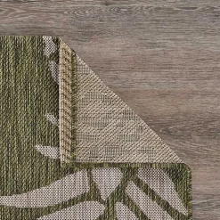 Green Pineapple Outdoor Area Rug, 7x9