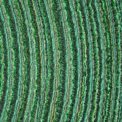 Green Variegated Round Placemats, Set of 6