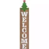 Green Welcome Christmas Tree Wall Decoration