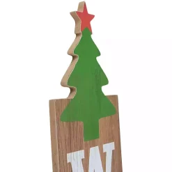 Green Welcome Christmas Tree Wall Decoration