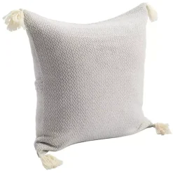 Harbor Chevron Organic Cotton Throw Pillow