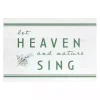 Heaven and Nature Sing Wall Plaque