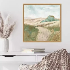 High Season Framed Canvas Art Print