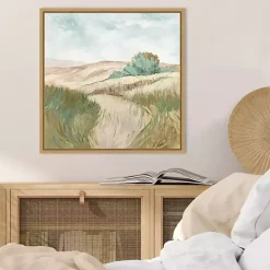 High Season Framed Canvas Art Print