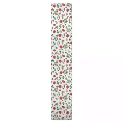 Holiday Florals Table Runner, 90 in.
