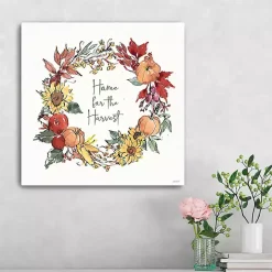 Home For The Harvest Wreath Wall Art