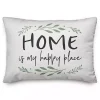 Home Is My Happy Place Pillow