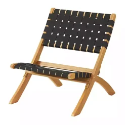 Honey Acacia Wood Low Slung 3-pc. Bistro Set