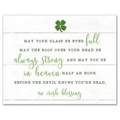 Irish Blessing Canvas Art Print