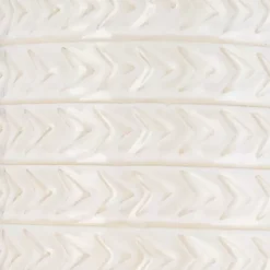 Ivory Aztec Vase, 10in