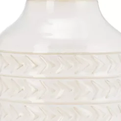 Ivory Aztec Vase, 10in