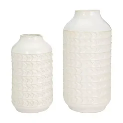 Ivory Aztec Vase, 13in