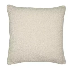 Ivory Boucle Handwoven Pillow