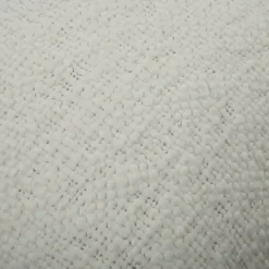 Ivory Soft Nubby Woven Pillow