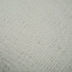 Ivory Soft Nubby Woven Pillow