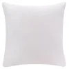 Ivory Velvet Handmade Throw Pillow