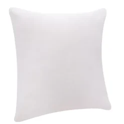 Ivory Velvet Handmade Throw Pillow
