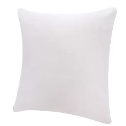 Ivory Velvet Handmade Throw Pillow