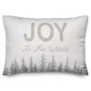 Joy to the World Christmas Pillow