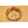 Joy Wreath Doormat