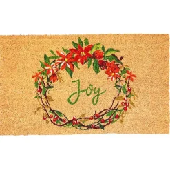 Joy Wreath Doormat