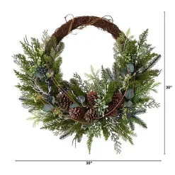 Juniper and Evergreen Vine Wreath
